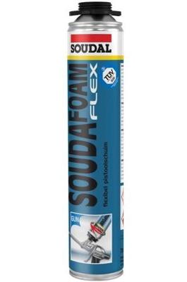 Soudal soudafoam flex | pu schuim | champagne | 750 ml - 127320 Soudal soudafoam flex | pu schuim | champagne | 750 ml - 127320