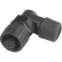 Amphenol C016 20F003 100 12 Ronde connector Koppeling, haaks Totaal aantal polen: 3 + PE Serie (ronde connectoren): C016 1 stuk(s) - thumbnail