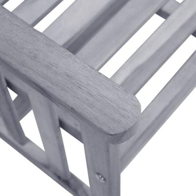 Tuinstoelen met tafeltje en kussens massief acaciahout - thumbnail