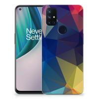 OnePlus Nord N10 5G | TPU Hoesje | Polygon Dark - thumbnail
