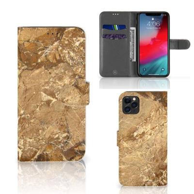 Apple iPhone 11 Pro Max | Bookcase | Marmer Creme