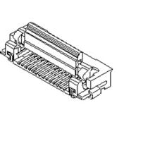 Molex 52893-0895 FFC/FPC-aansluiting Inhoud: 1 stuk(s) Tape on Full reel - thumbnail