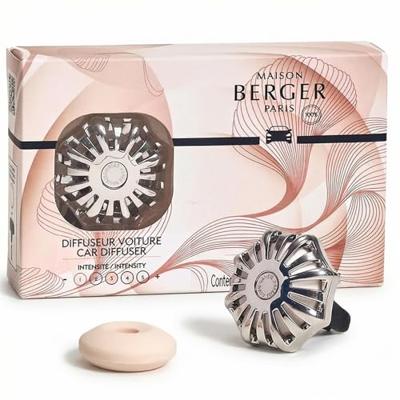 Maison Berger Paris autoparfum set coralie silver lady flower