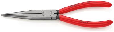 Knipex 38 11 200 Platte rondbektang Elektronica en fijnmechanica Recht Vanadium elektrostaal 200 mm