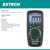 Extech Extech EX505A Multimeter Digitaal CAT IV 600 V Weergave (counts): 6000 - thumbnail