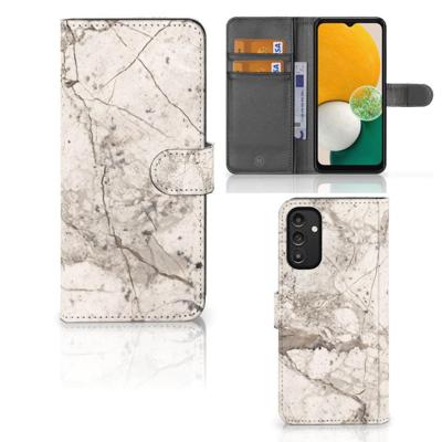 Samsung Galaxy A14 4G | Bookcase | Marmer Beige Samsung Galaxy A14 4G | Bookcase | Marmer Beige