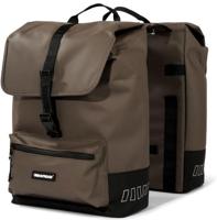UrbanProof cargo dubbele fietstas 38 liter bruin - thumbnail