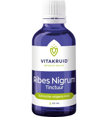 Vitakruid Ribes Nigrum Zwarte bes tinctuur 1:10 50 Milliliter