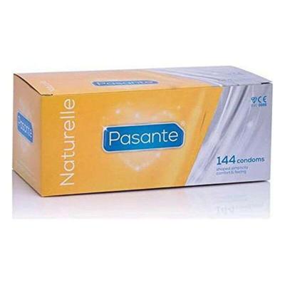 Pasante Naturelle Condooms Met Ruimere Top 144 stuks (grootverpakking)