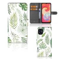 Samsung Galaxy A04e Hoesje Leaves - thumbnail