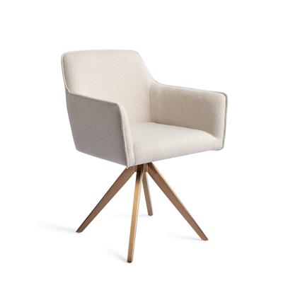 Jesper Home Eetkamerstoel 'Hofu' Turn Rose, Draaibaar, kleur Enoki