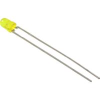 Lite-On LTL-4251NLC Bedrade LED Geel Rond 3 mm 1.1 mcd 60 ° 7 mA 1.8 V - thumbnail