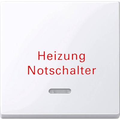 Merten 435125 Wisselschakelaar Afdekking System M Wit 1 stuk(s)