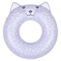 Swim Essentials Zwemring Lila Leopard Animal 55cm - thumbnail