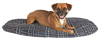 TRIXIE KUSSEN SCOOPY OVAAL ZWART / WIT / GRIJS 64X41X4 CM