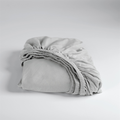 Cinderella hoeslaken jersey 140x210/220 light grey tot 25cm
