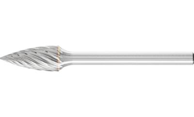 PFERD TOOLS 21222782 Freesstift Spitsboog Lengte 43 mm Afmeting, Ø 6 mm Werklengte 13 mm Schachtdiameter 3 mm