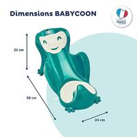 THERMOBABY Transat de Bain Babycoon - Vert emeraude - thumbnail