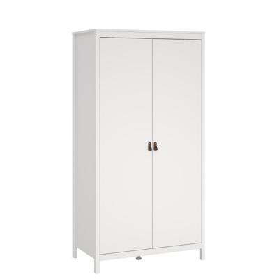 Kledingkast Madeira 2-deurs - wit - 199x102x58 cm