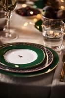 Pip Studio Ontbijtbord Love Birds Donkergroen 21cm - thumbnail