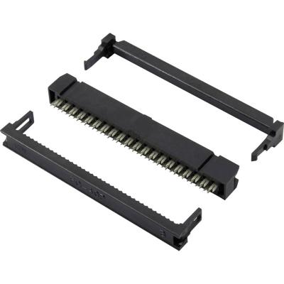 Connfly DS1017-12MA2B Pinconnector Rastermaat: 2 mm Totaal aantal polen: 12 Aantal rijen: 2 1 stuk(s)