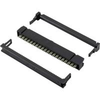 Connfly DS1017-12MA2B Pinconnector Rastermaat: 2 mm Totaal aantal polen: 12 Aantal rijen: 2 1 stuk(s) - thumbnail