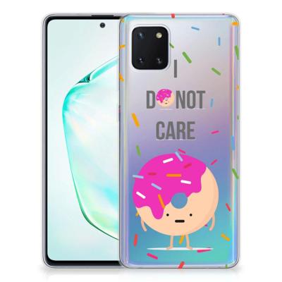 Samsung Galaxy Note 10 Lite | Siliconen Case | Donut Roze