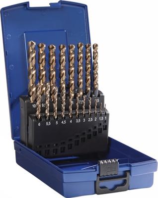 Promat/Tecwerk Spiraalboren-set | DIN 338 | type VA | nominale d. 1-10x0,5 mm | HSS-Co5 stoomontlaten 1 - 4000863072