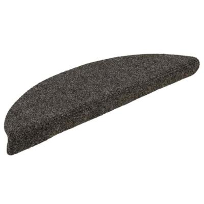 Trapmatten Zelfklevend 30 stuks 56x17x3 cm Antraciet Halfrond