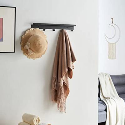 ACAZA Wandkapstok Zwart