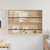 Tijdschrift Rek Sonoma Eiken 100 x 12 x 70 cm Bewerkt hout - thumbnail