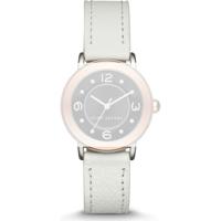 Horlogeband Marc by Marc Jacobs MJ1517 Leder Wit 14mm - thumbnail