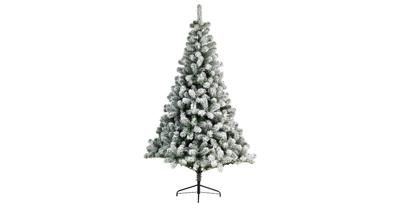 Kunstkerstboom Imperial pine snowy h150 D97 cm groen/wit Everlands - Everlands