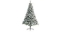 Kunstkerstboom Imperial pine snowy h150 D97 cm groen/wit Everlands - Everlands - thumbnail