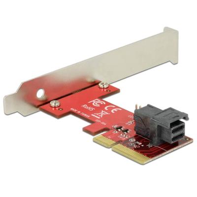 Delock 89535 PCI Express x4-kaart > 1 x interne SFF-8643 NVMe - Low Profile Form Factor