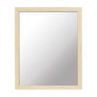 Wandspiegel vierkant met houten frame 40 x 50 cm - Spiegels - thumbnail