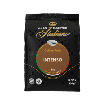 Gran Maestro Italiano Intenso - 36 Senseo comp. pads