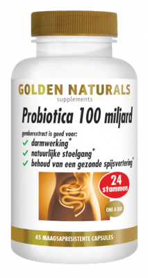 Golden Naturals Probiotica 100 Miljard Capsules