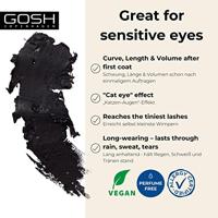Gosh Catchy Eyes Mascara 8ml 001 Extreme Black - thumbnail