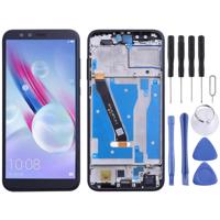 LCD-scherm en digitizer volledige montage met frame voor Huawei Honor 9 Lite (zwart) - thumbnail