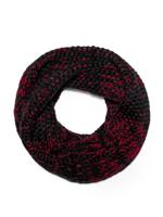 ItalianStyle - Herensjaal - Zwart - Rood - Tube - thumbnail