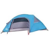 Koepeltent 1-persoons waterdicht blauw - thumbnail