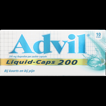 Advil Reliva Liquid Capsules 200 mg - voor pijn en koorts