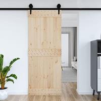 VidaXL Deur narvik 90x210 cm massief grenenhout - thumbnail