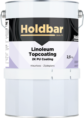 Holdbar Linoleum Topcoating Zijdeglans 2,5 Kg Holdbar Linoleum Topcoating Zijdeglans 2,5 Kg