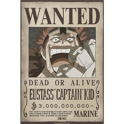 Poster One Piece - Poster Wanted Kid Wano 38x52cm Poster One Piece - Poster Wanted Kid Wano 38x52cm