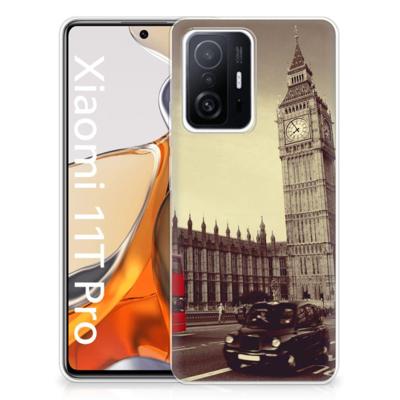 Xiaomi 11T | 11T Pro | Silliconen Back Cover | Londen Xiaomi 11T | 11T Pro | Silliconen Back Cover | Londen