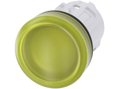 Siemens 3SU1001-6AA30-0AA0 Verlichte melder Plat Geel 1 stuk(s)