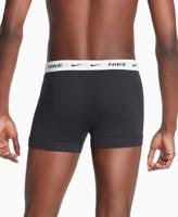 Nike Everyday Cotton Boxershort Trunk 3-Pack Zwart Wit - thumbnail