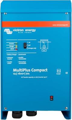 Victron Energy MultiPlus C 12/1600/70-16 Omvormer 800 W - 230 V